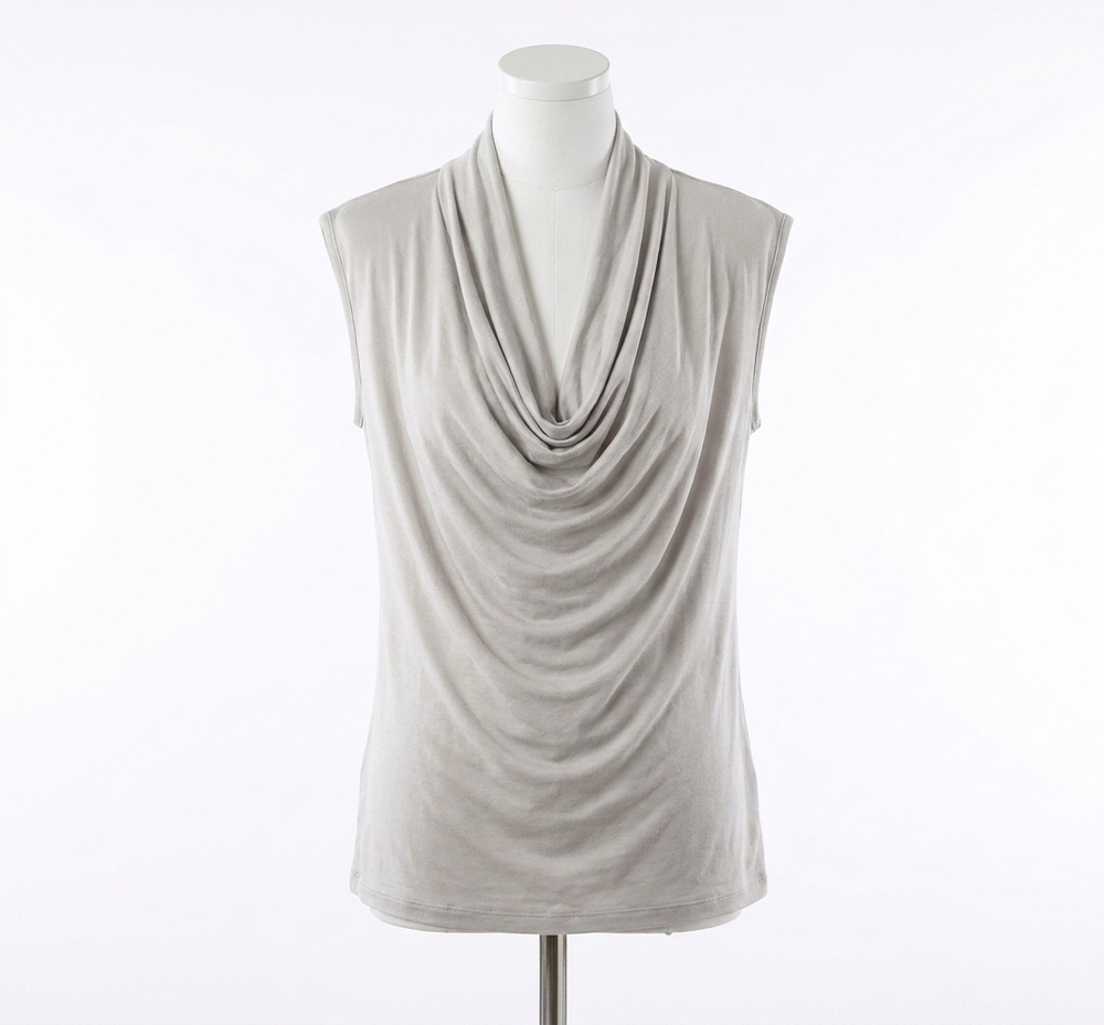 NEW SIX/FIFTY women's dylan top in silver